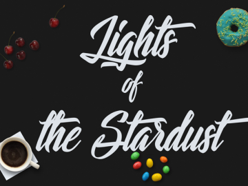 Lights of the Stardust Font