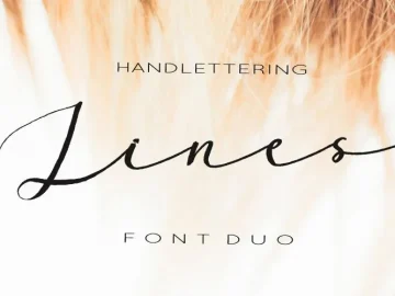 Lines Font Duo