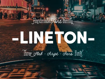 Lineton Font Family