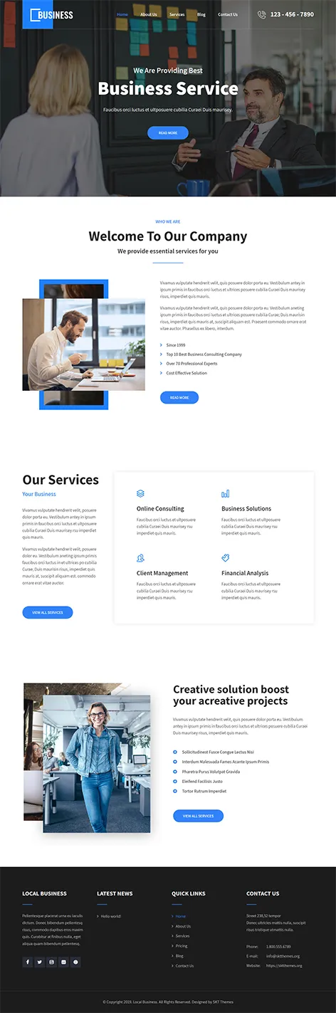 Local Business Lite - Free Simple Business