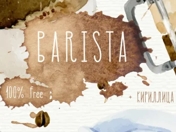 MADE Barista Typeface