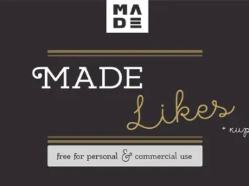 MADE Likes Font Family