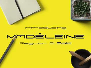 Madeleine Font – Fonte Grátis Madeleine Font