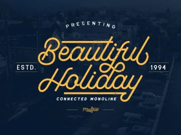 Madgue Script Font