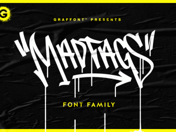 Madtags Font Family – Fonte Grátis Madtags Font Family