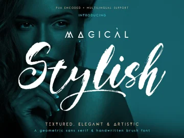 Magical Stylish – Font Duo – Fonte Grátis Magical Stylish – Font Duo