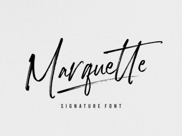 Marquette Signature Font