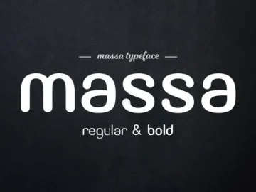 Massa Free Font