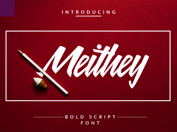 Meithey Bold Script Font