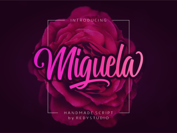 Miguela Script Font