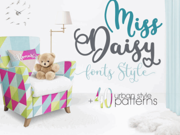 Miss Daisy Script Font – Fonte Grátis Miss Daisy Script Font
