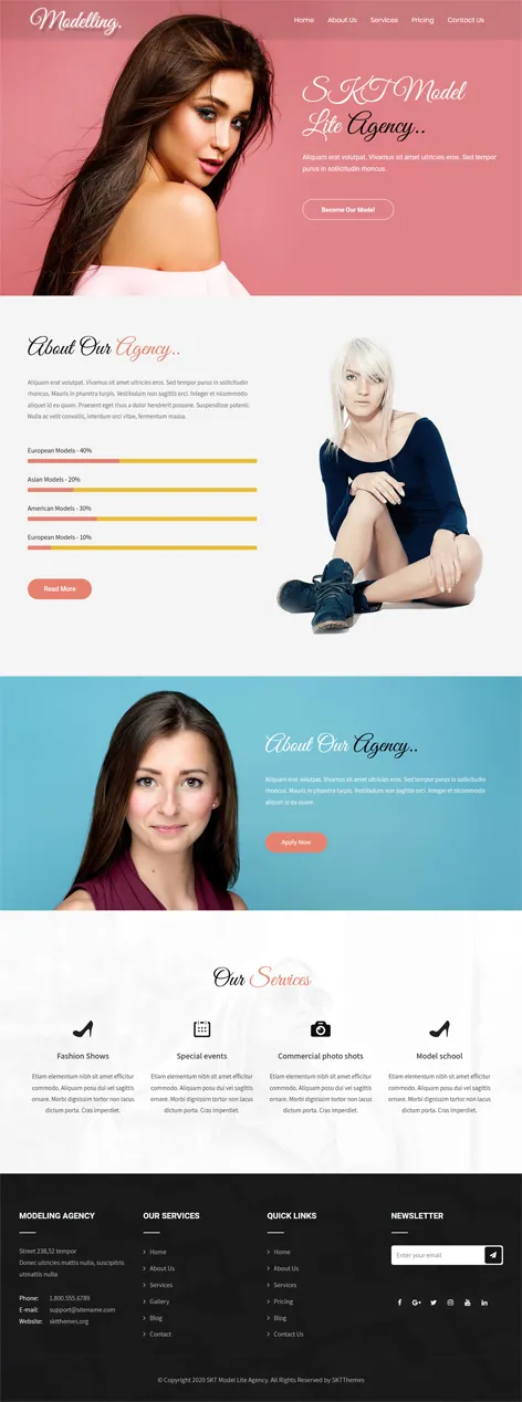 Modelling Lite - Free Lifestyle