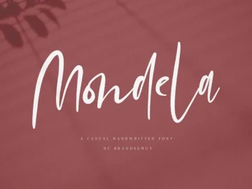 Mondela Handwritten Font
