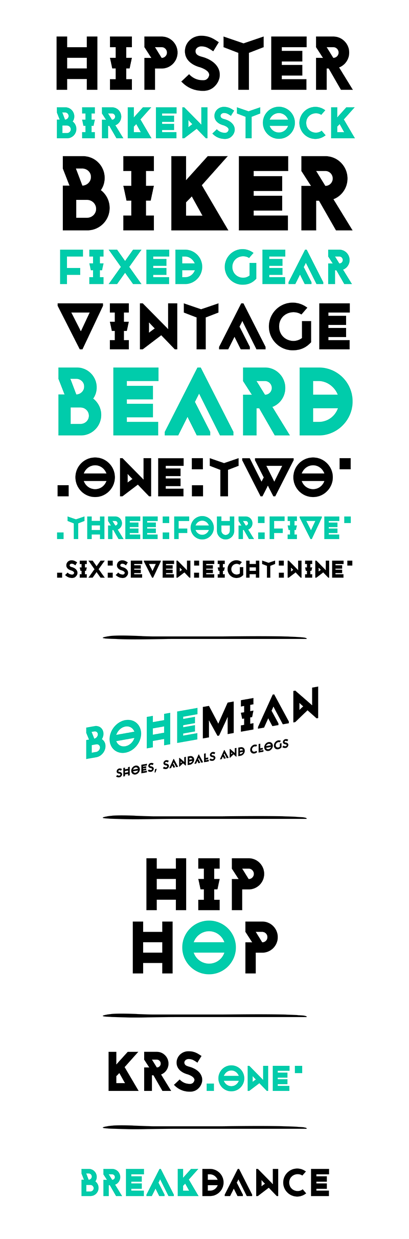 Monohipster Font