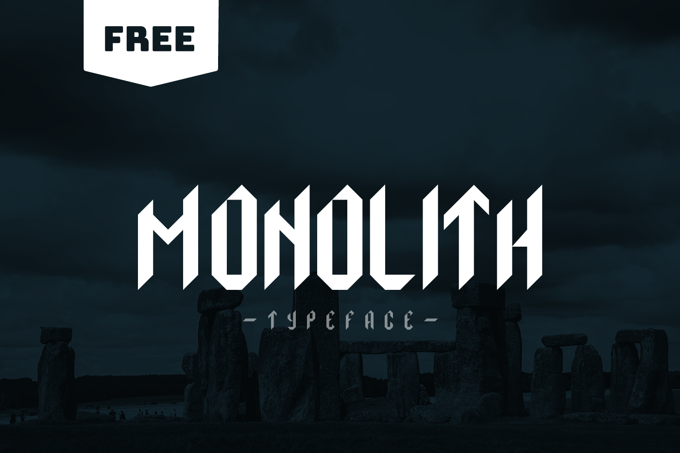 Monolith Display Typeface