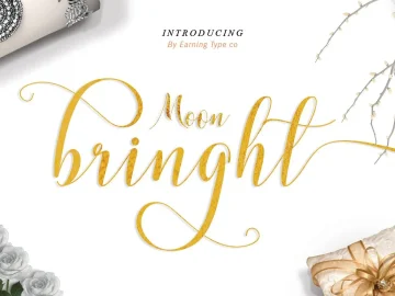 Moonbringht Script Font