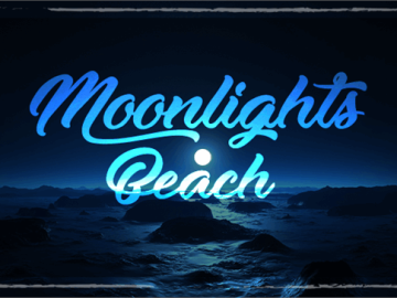 Moonlights on the Beach Font