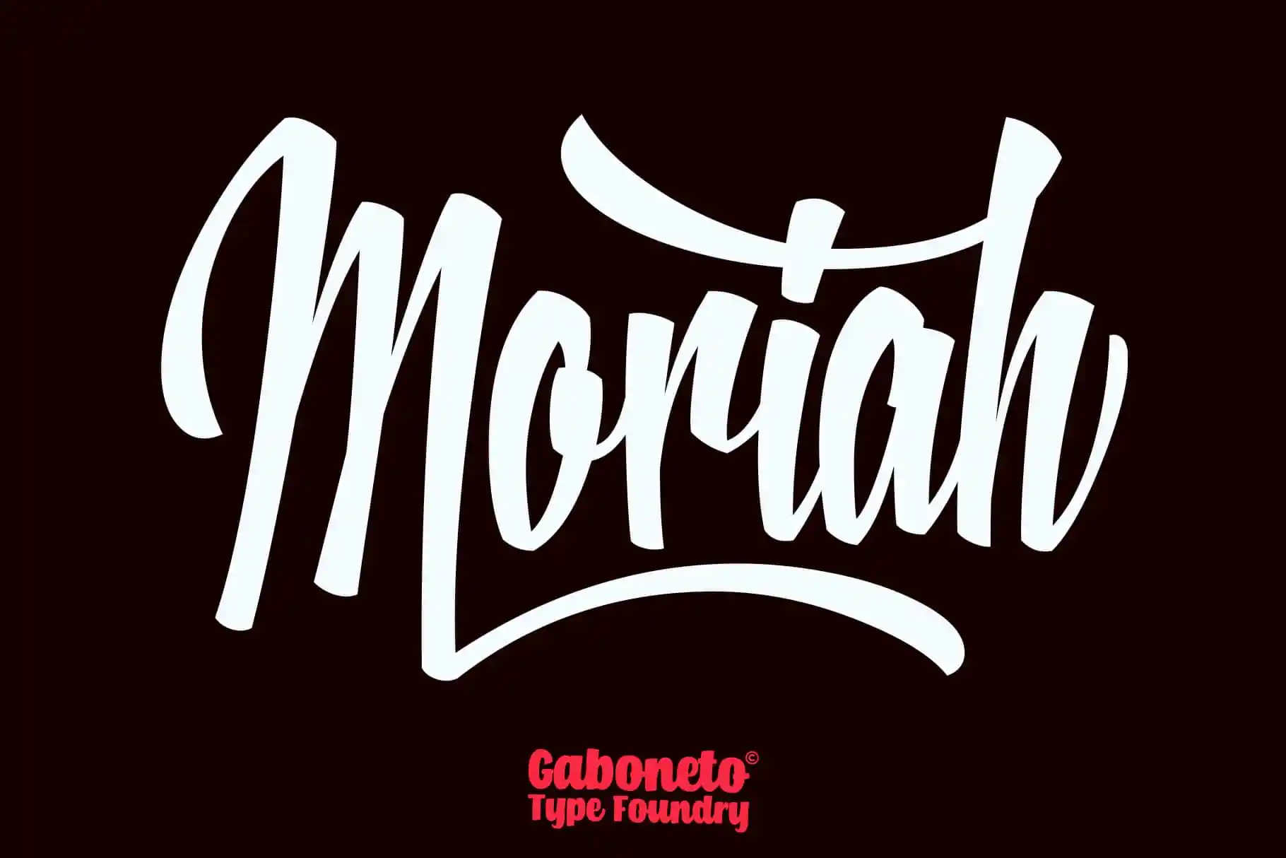 Moriah Script Font