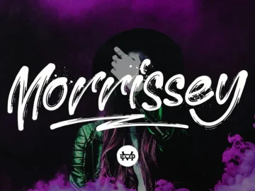 Morrissey Brush Font