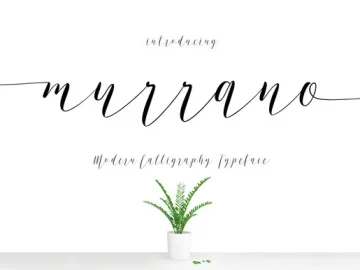 Murrano Script Font