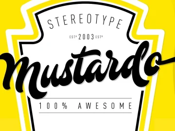 Mustardo Font – Fonte Grátis Mustardo Font