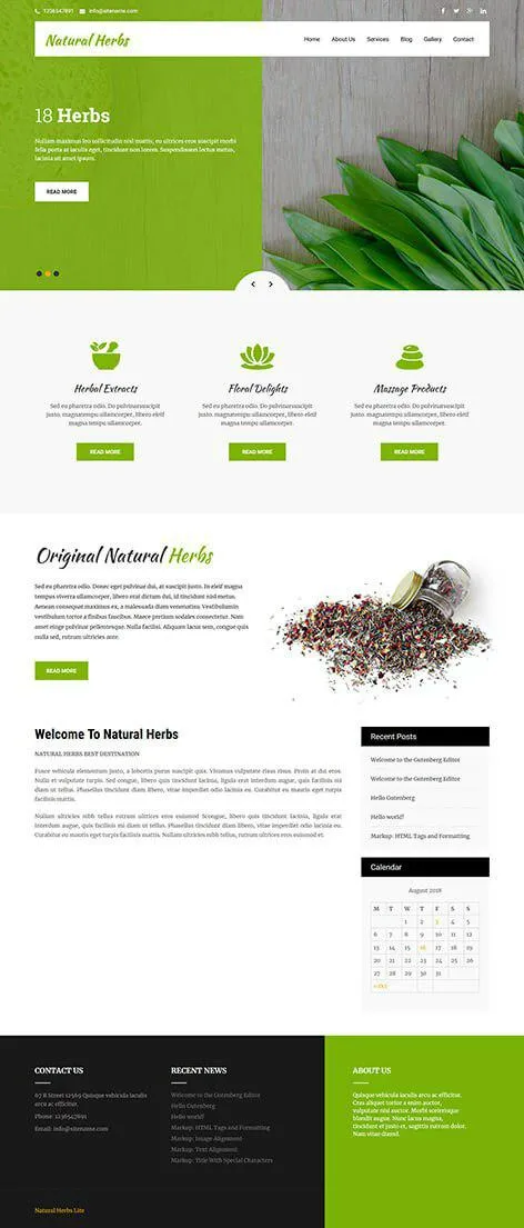 Natural Herbs Lite - Free Herbal