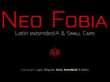 Neo Fobia Typefaces