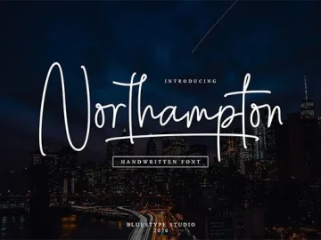 Northampton Handwritten Font