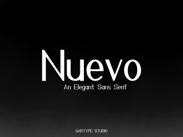 Nuevo Sans Font Family