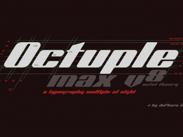 Octuple Max Font