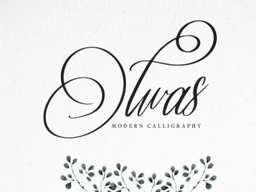 Olwas Script Font