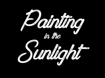 Painting in the Sunlight Font