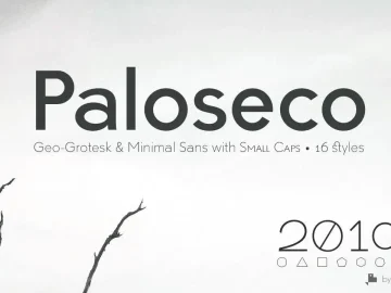 Paloseco Geo-Grotesk Font