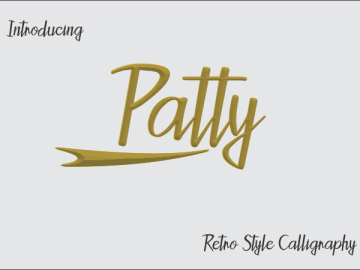 Patty Script Font