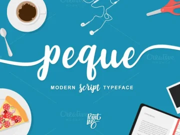 Peque Script Font