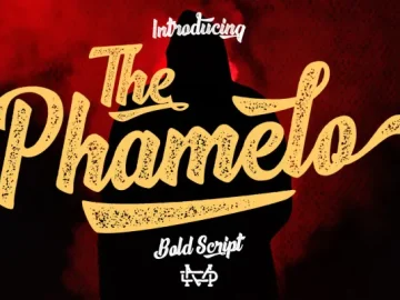 Phamelo Script Font