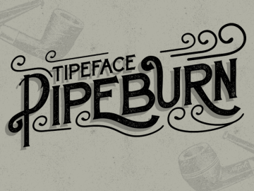 Pipeburn Typeface – Fonte Grátis Pipeburn Typeface