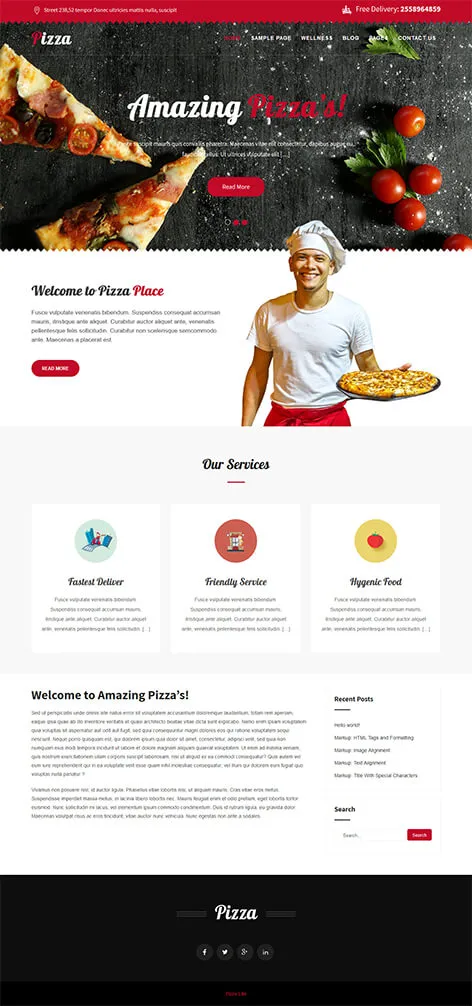 Pizza Lite - Free Pizza