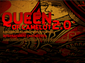 Queen of Camelot 2.0 Font