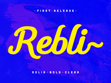 Rebli Script Font