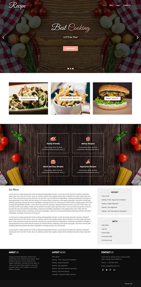 Recipe Lite - Free Food