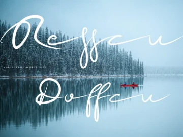 ResscuDoffcu Handwritten Font – Fonte Grátis ResscuDoffcu Handwritten Font