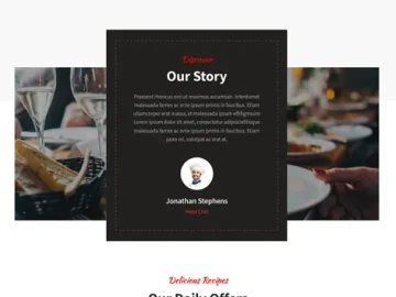 Restaurant Lite - Free Restaurant