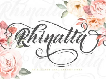 Rhinatta Script Font Demo