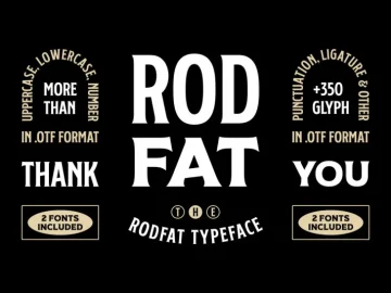 Rodfat Display Font