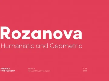 Rozanova Font Family