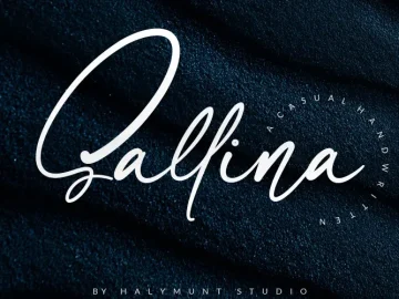 Sallina Script Font – Fonte Grátis Sallina Script Font