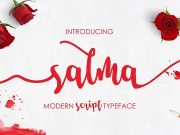 Salma Script Font