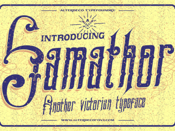 Samathor Typeface