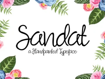 Sandat Script Font